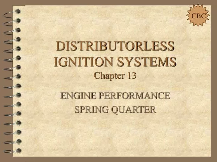 distributorless ignition systems chapter 13