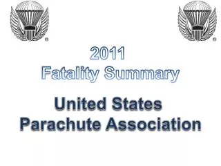 2011 Fatality Summary
