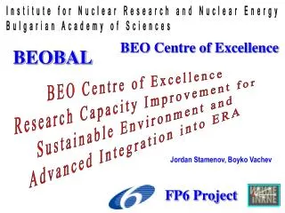 BEO Centre of Excellence