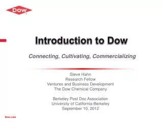 Introduction to Dow