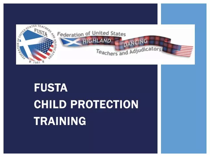 fusta child protection training