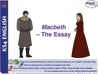 Macbeth – The Essay