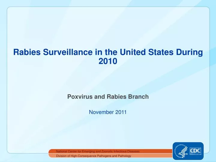 rabies surveillance in the united states during 2010
