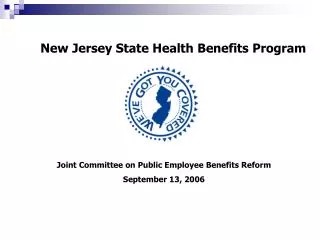 New Jersey State Health Benefits Program