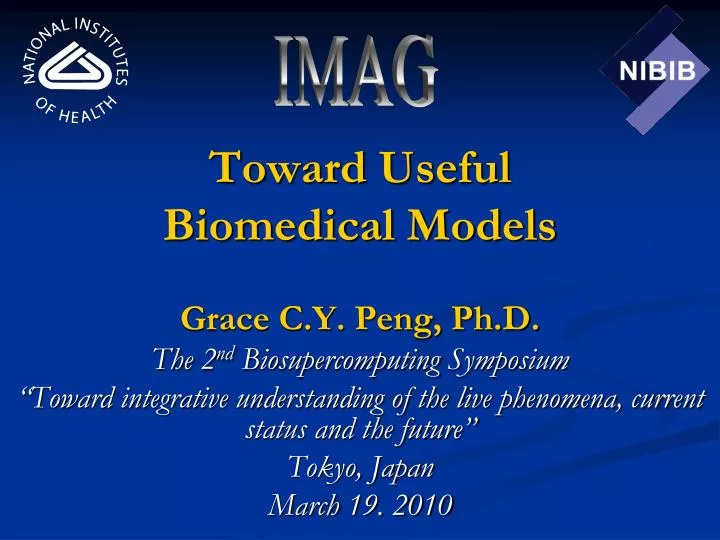 toward useful biomedical models