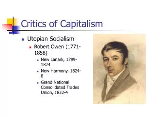 Critics of Capitalism