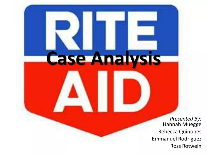 case analysis