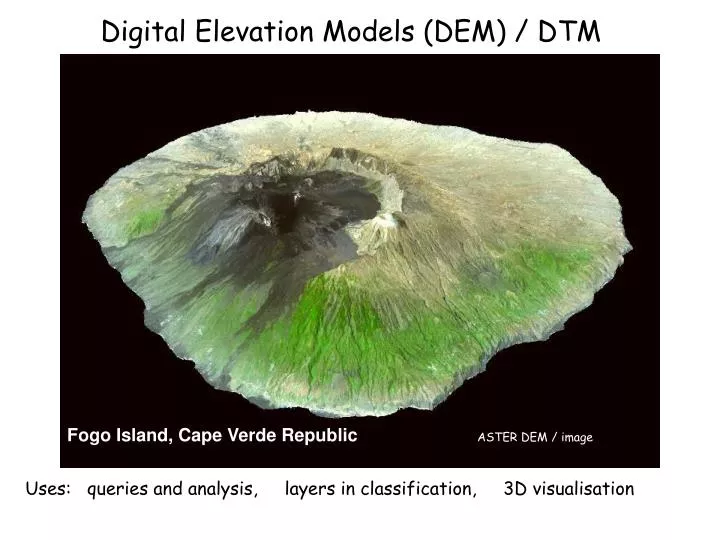 digital elevation models dem dtm