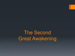 The Second Great Awakening