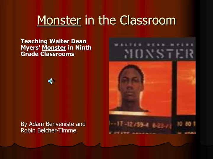 monster in the classroom