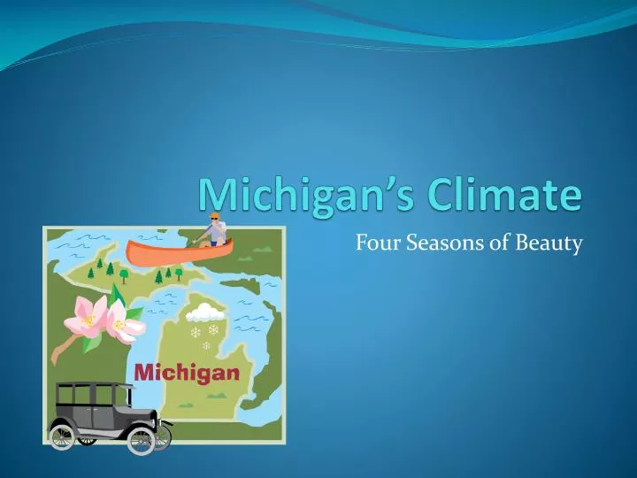 michigan s climate