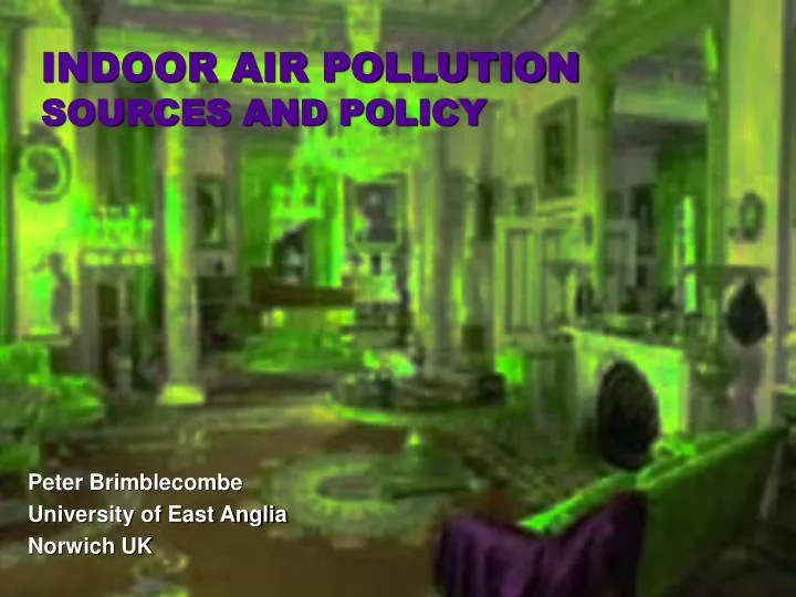 indoor air pollution sources and policy