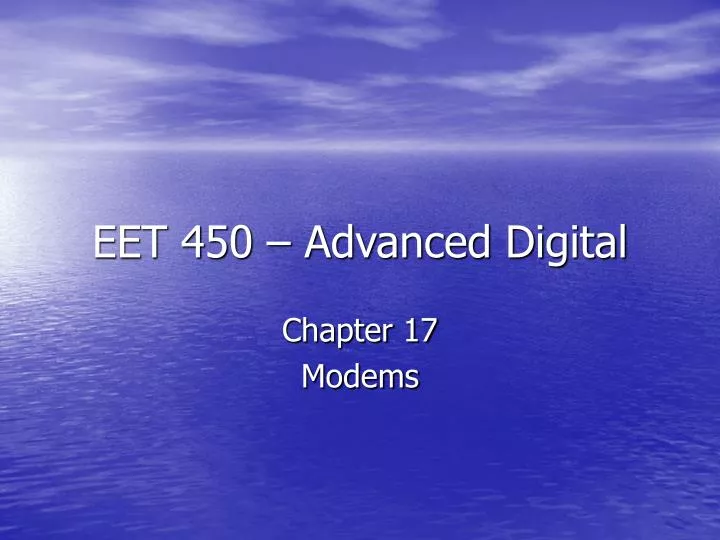 eet 450 advanced digital