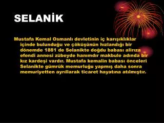 selan k