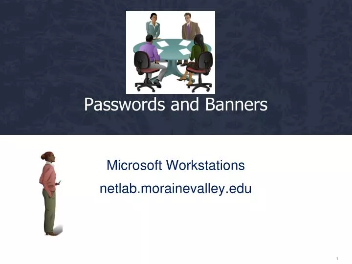 passwords and banners