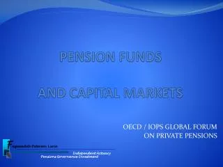 PENSION FUNDS AND CAPITAL MARKETS