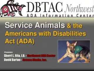 Service Animals &amp; the Americans with Disabilities Act (ADA)