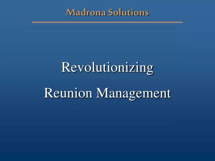 madrona solutions