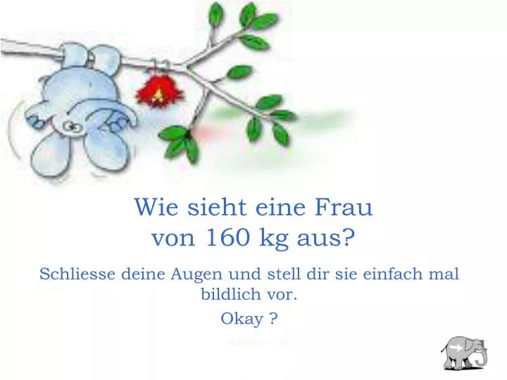 wie sieht eine frau von 160 kg aus