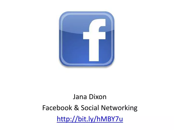 jana dixon facebook social networking http bit ly hmby7u