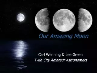 Our Amazing Moon