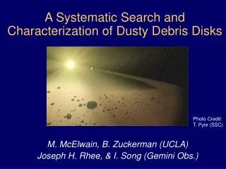 A Systematic Search and Characterization of Dusty Debris Disks