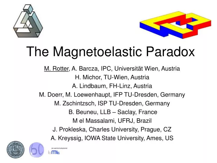 the magnetoelastic paradox