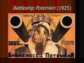 Battleship Potemkin (1925)