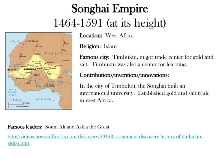 songhai empire 1464 1591 at its height