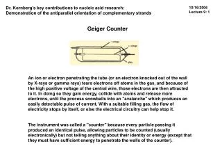 Geiger Counter