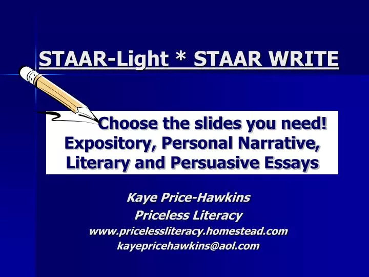 staar light staar write