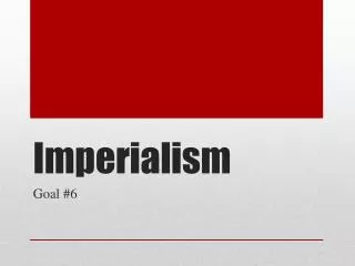 Imperialism