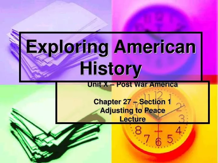 exploring american history