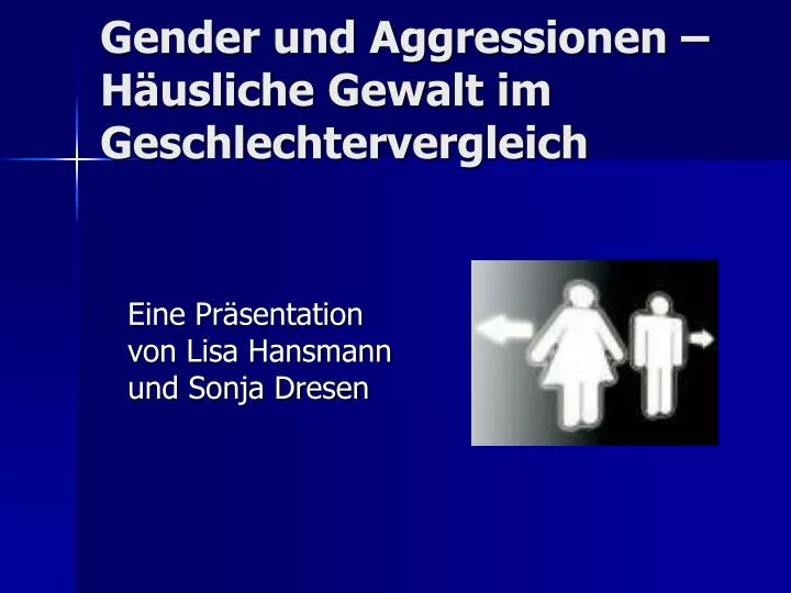 gender und aggressionen h usliche gewalt im geschlechtervergleich