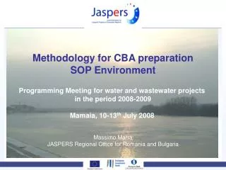 Methodology for CBA preparation SOP Environment