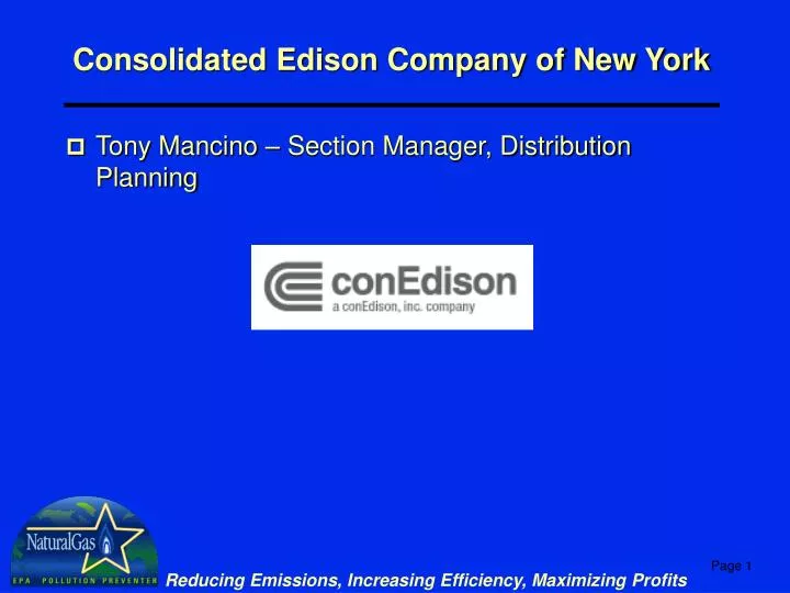 consolidated edison company of new york