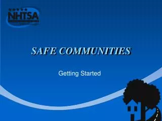 SAFE COMMUNITIES