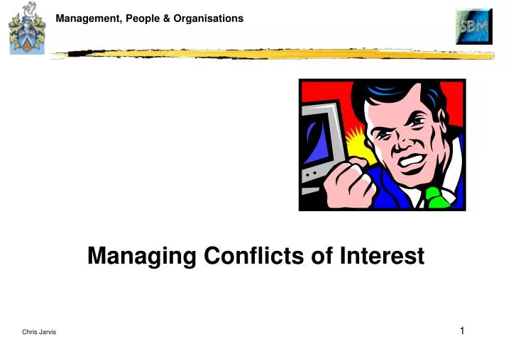 managing conflicts of interest