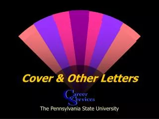 Cover &amp; Other Letters