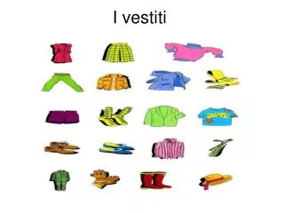 i vestiti
