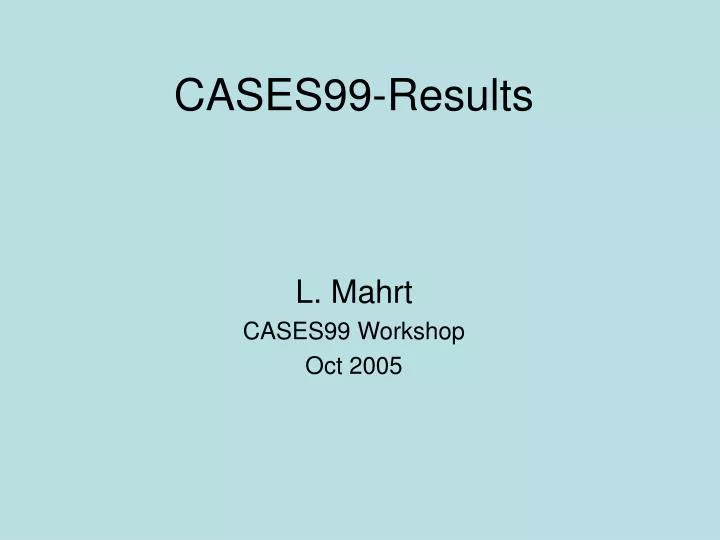 cases99 results