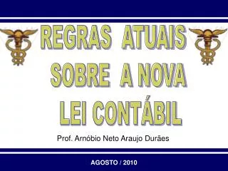 Prof. Arnóbio Neto Araujo Durães
