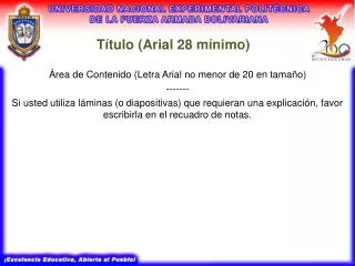 t tulo arial 28 m nimo