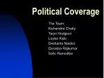 Political Coverage - slide 1