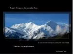 Trekking in the Nepal Himalayas - slide 1