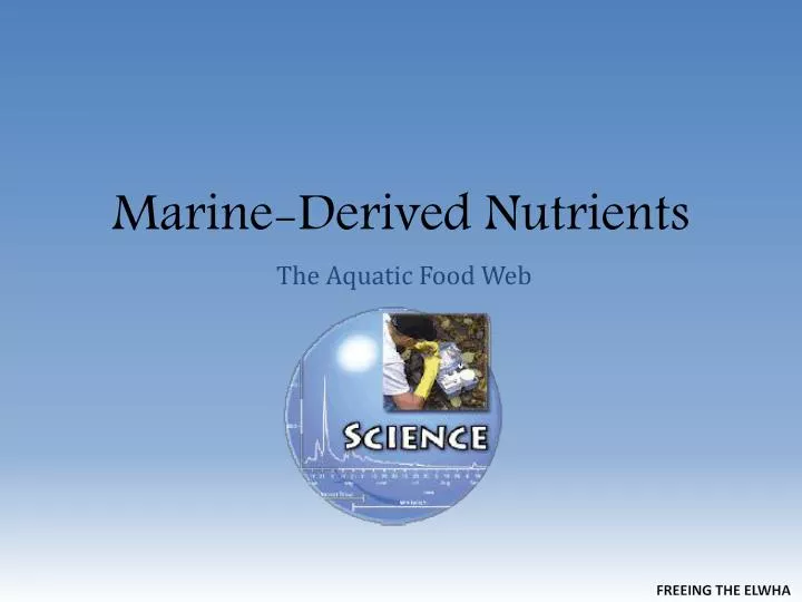 marine derived nutrients