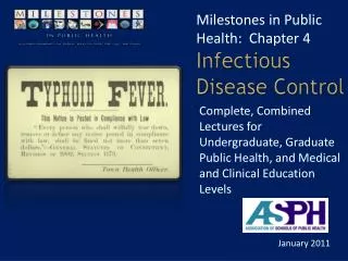 Infectious Disease Control