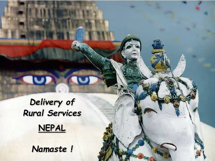 delivery of rural services nepal namaste