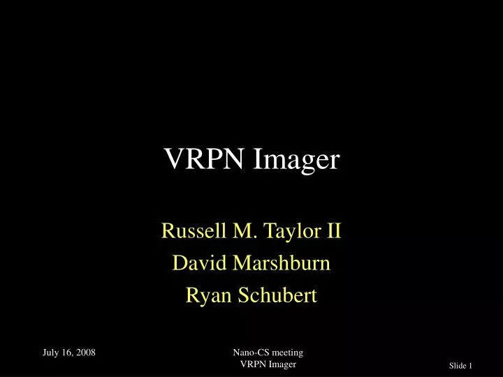 vrpn imager