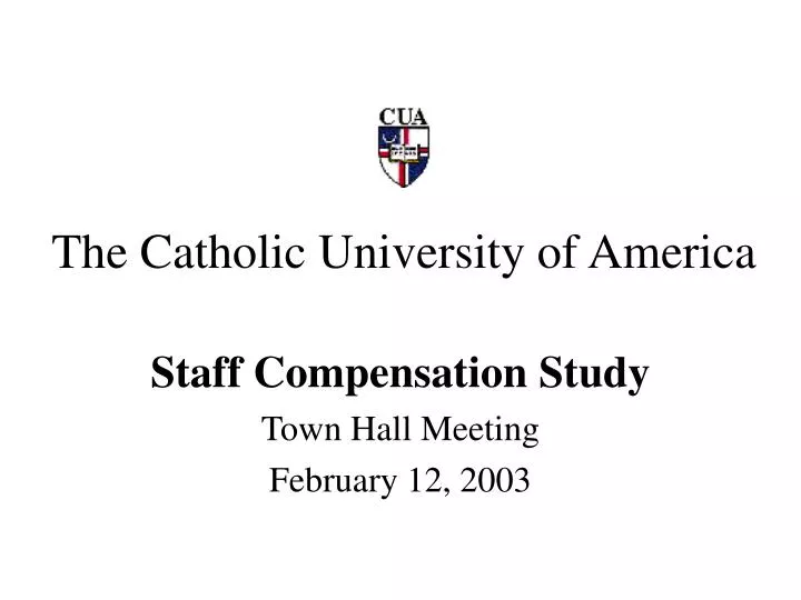the catholic university of america